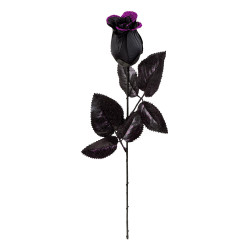 Kvetinová halloweenska dekorácia